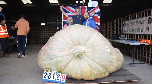 Pumpkin squashes records