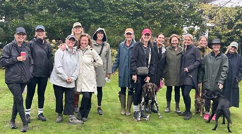 Walkers (and dogs) raise £750 for water rescue charity