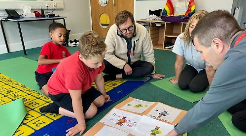 MP does yoga session on visit to meet young carers
