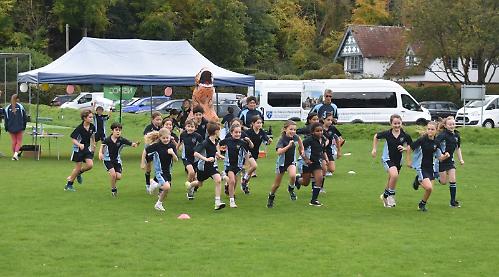 Children run 100 miles for school’s centenary