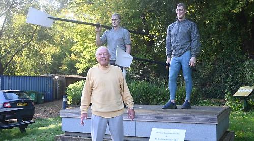‘It’s humiliating for statues of Olympians to be in car park’
