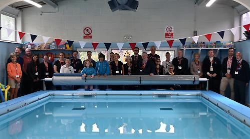 Training pool back open after £40,000 upgrade