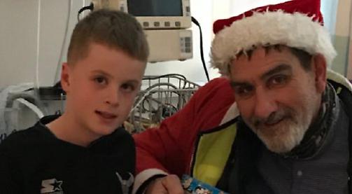Special delivery for sick children