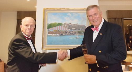 Painting celebrates two centuries of rowing club