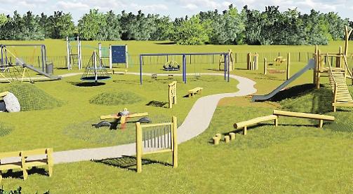 How new play area could look