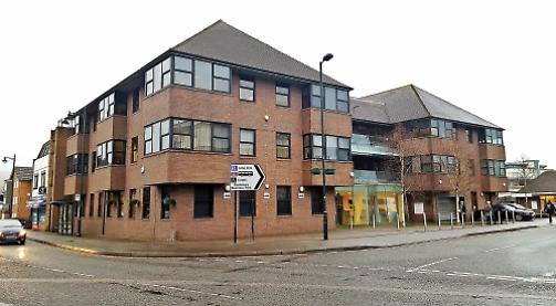 Flats plan at office block