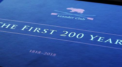 Leander Club launches bicentenary book