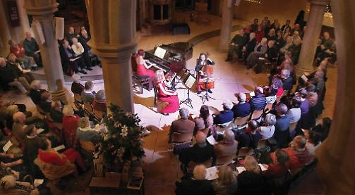 Piano trios proved a great winter warmer