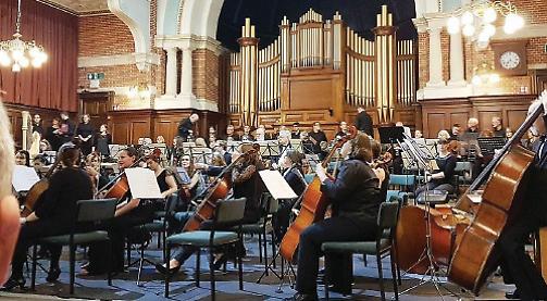 Orchestra's rhythm of the dance was a winter warmer