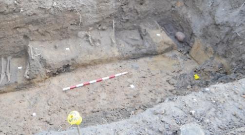 Bones from Middle Ages uncovered during building work for church annexe