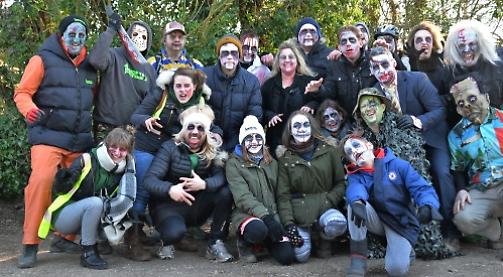 'Zombie run' raises cash for charity