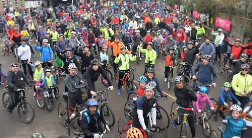 Pedal power raises charity cash