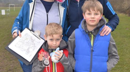 Scores of children take part in village egg hunt