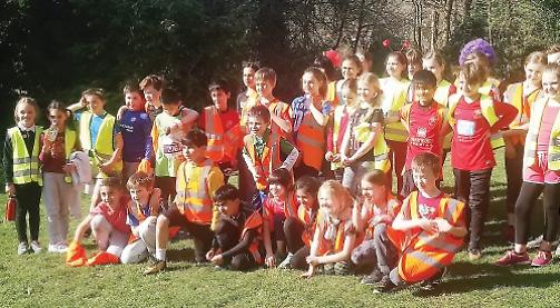 Pupils run for Sport Relief