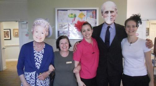 Care home stages garden party for Queen’s birthday