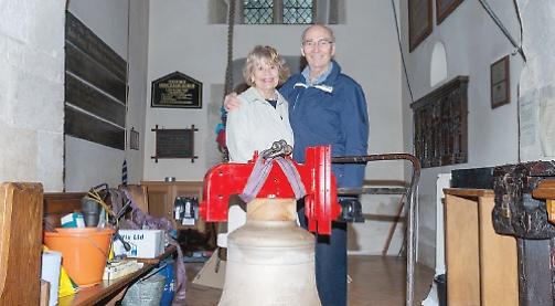 I bought you a gift, darling... it’s a 152kg steel church bell
