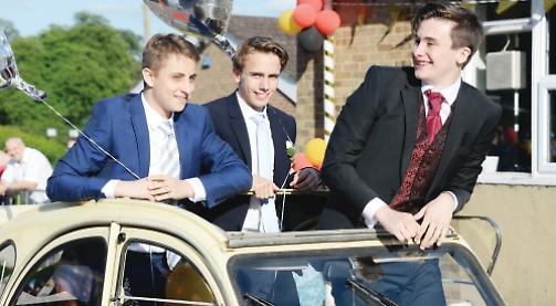 Pupils pimp rides for prom