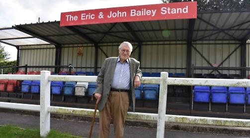 Triangle Ground stand named after club stalwarts