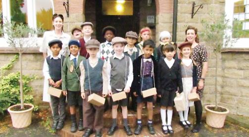 Pupils discover life as a wartime evacuee