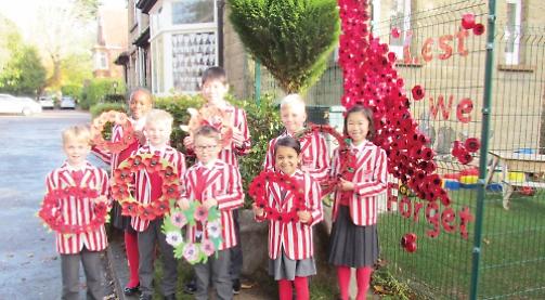 Pupils spend week remembering the fallen