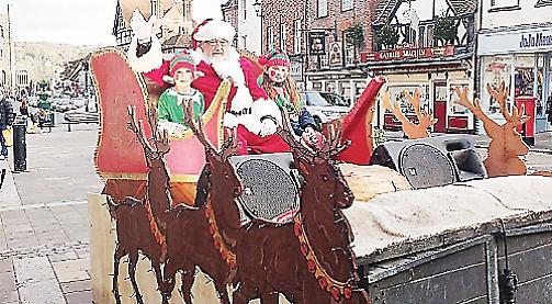 File picture of Santa's sleigh