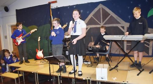 Let’s rock: pupils learn how to perform like musicians