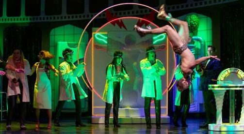 Cult musical rocks the house in fishnets and feather boas