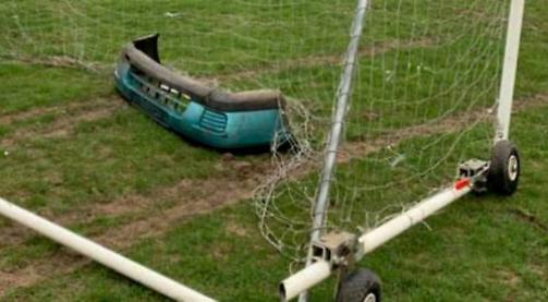 Club picks up the pieces after thugs attack pitch