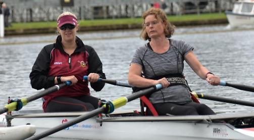Disabled rowers given new scull to mark 10th regatta