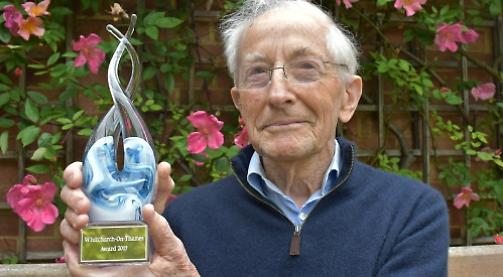Award for walks champion and ‘force for good cheer’