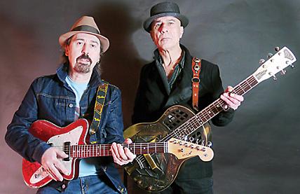 Papa and Moody play the blues