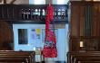 Poppy art installation in tribute to fallen heroes