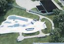 Delay over skate park