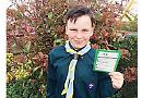 Boy raises £470 for charity with 10-hour sponsored walk