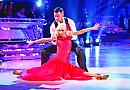 Debbie's saucy routine is Strictly success