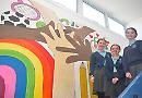 Helping hands painting embodies school ethos of inclusivity 