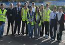 Student mural to brighten up site