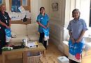 Sue Ryder staff still offer comfort from behind PPE