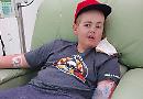 Charlie enjoys swimming and shopping in between cancer treatments