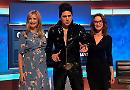 Stand-up puts on blue suede shoes