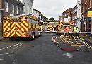 Electrical fault at estate agents brings town to standstill