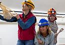 Four women on work trip stuck on island...