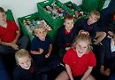 Children from Heights Primary School deliver supplies to foodbanks