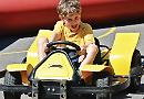 Children enjoy May Fair