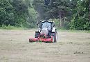 Anger as field mown into a car park