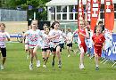 Hundreds of children take part in mini-triathlon event