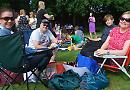 Community picnic at closure-threatened school