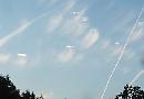 'Angel' clouds