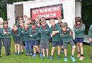 'Mindless' vandals rip door off scouts' camping trailer