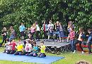 Children celebrate Badgefest